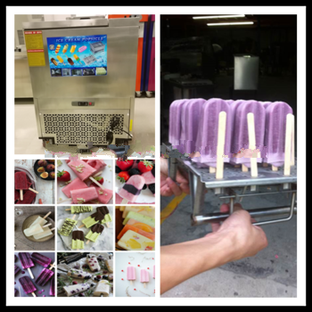 High efficiency stainless steel pop ice popsicle making machine