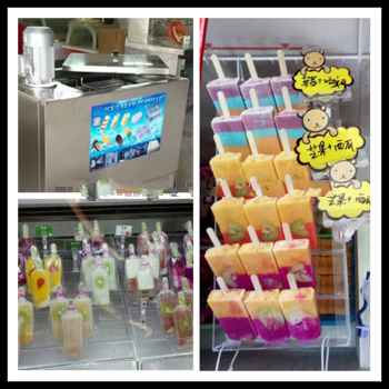 Automatic ice popsicle stick machines/industrial popsicle molds machines