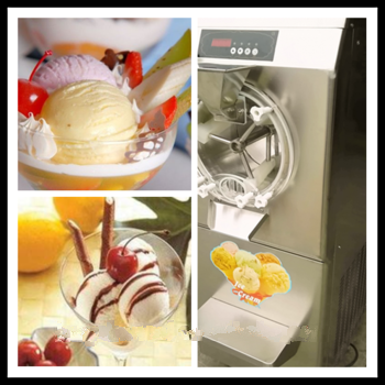 vertical ice cream machine/ unold hard ice cream machine