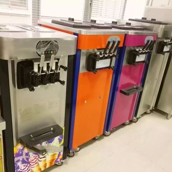 soft ice cream machine commercial for sale/soft ice cream maker