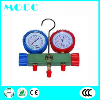 With 2 years warranty brass r410a manifold gauge