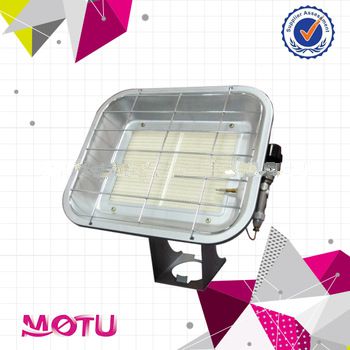 Catalytic camping gas heater for energy saving