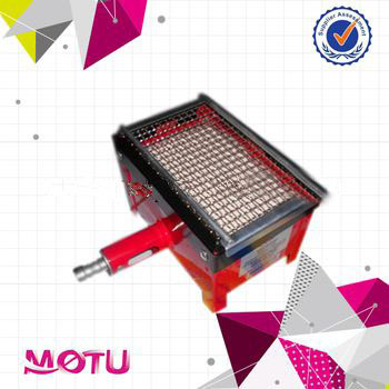 Catalytic indoor gas heater with flame-failure protection device