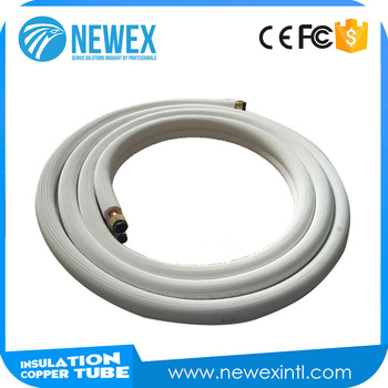 A/C Installation Kit Pre-insulation Copper Tube For Air Conditioner, Air Conditioning Insulated Copper Pipe Air Conditioning Ins