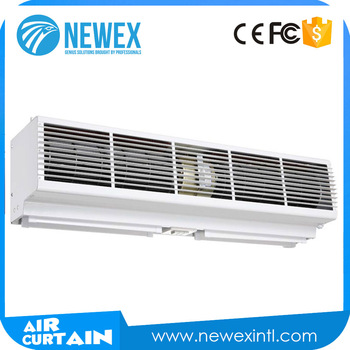 Using Silence Motor Luxury Aluminum Casing Cross Flow Air Curtain Supplier With Competitive Price