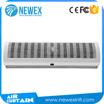 High Efficiency And Low Noise Arc Shape Cross Flow Air Curtain For Doors Entrance