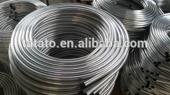 Aluminum coil tube pipe seamless tube, extrusion tube, cold drawn pipe alloy aluminum pipe tube