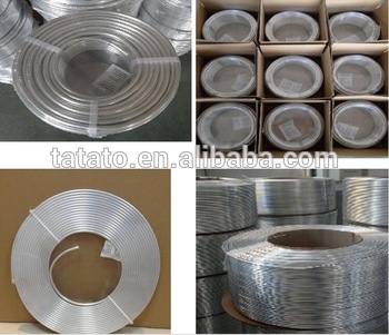 Aluminum or aluminum alloy pipe for air-condition