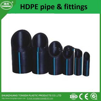 High pressure HDPE material water pipe