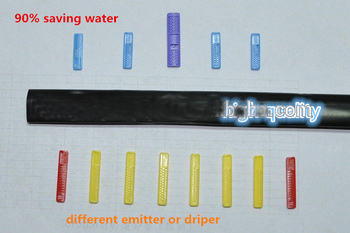 drip irrigation pipe with flat dripper