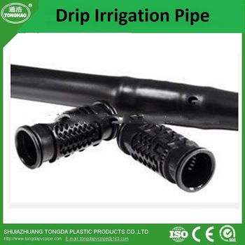 16mm drip irrigation pipe with compensated pressure dripper