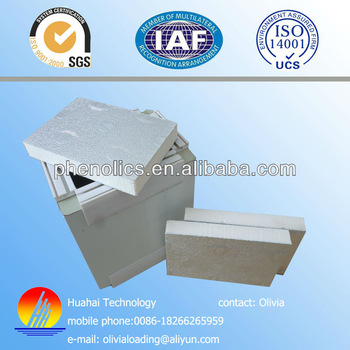 PIR foam sandwich air duct panel PIR PU duct panel