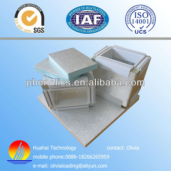 Pre insulated PU PUR PIR air duct panel Polyurethane air duct panel