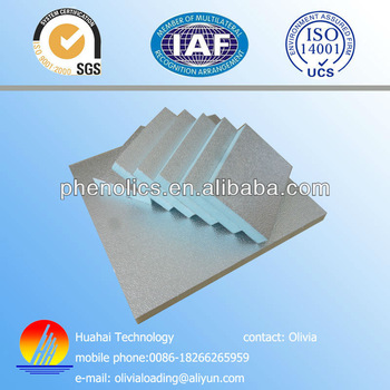 PU Phenolic air duct panel Blue PU HVAC air ducting system