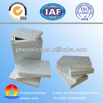 PU PIR Foam air duct with aluminum foil on both side PIR PU air duct panel