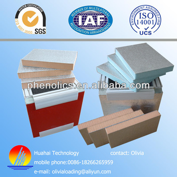 pre insulated ventilation system aluminum ducts panel
