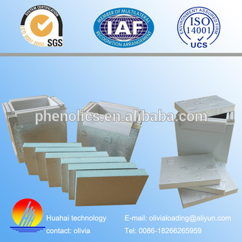 PU pre insulated aluminum panel polyurethane air duct board