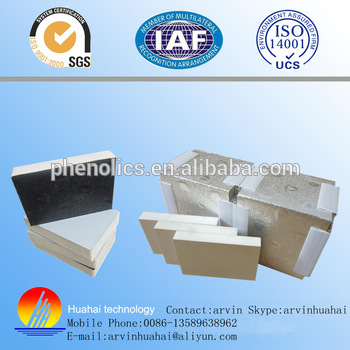 Iron coating polyurethane pu foam insulation duct