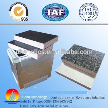 Heat insulation PIR panel duct board
