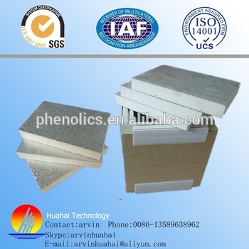 PU PIR Phenolic Air Duct HVAC Insulated Duct Panel