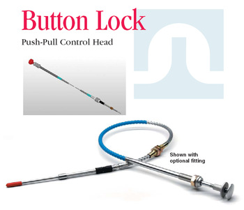 adjustable and lockable universal throttle control cable