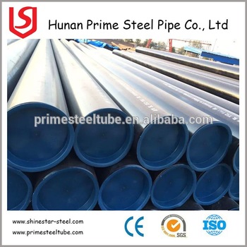 API 5L ERW steel line pipe tube for water gas and oil made in China