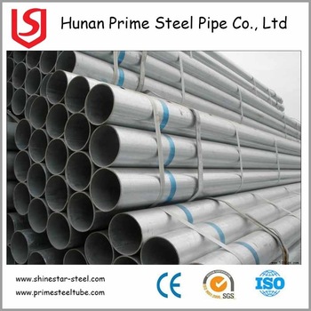 high quality erw Hot dipped galvanized round steel pipe gi pipe pre galvanized steel pipe galvanised tube