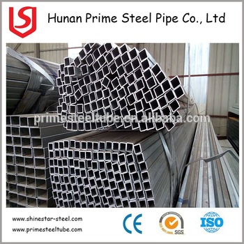 Hollow Section Steel Pipe Pre Galvanized RHS Pipe Steel
