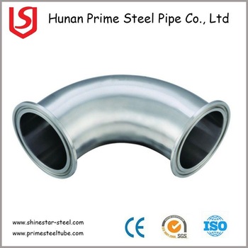 Mirror or Satin Pipe Elbow Pemco 90 Degree Stainless steel elbow for Staircase Railing