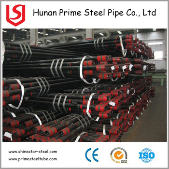 API 5L API 5CT J55 K55 N80 L80 P110 oil casing and tubing oil well casing sizes