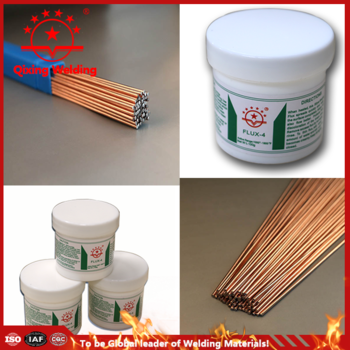 Silver welding flux small gap joint in Construction Machinery