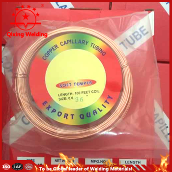 ISO9001:2008 capillary copper tube