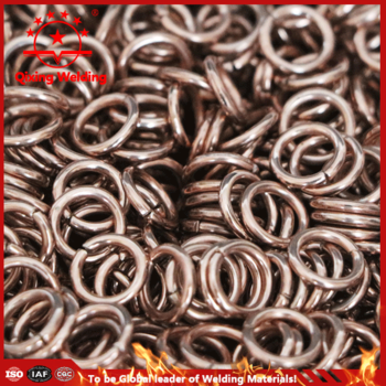 1.7*7.8mm brazing rings for welding cooling equipment evaporators and condensers