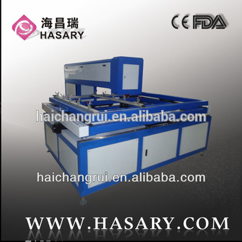 Hasary carefully design paper die cutting machine CO2 CNC laser die making machine for packaging