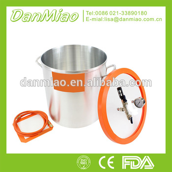 5 gallon vacuum degassing chamber