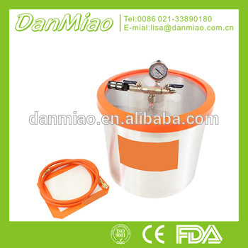 2.25 gallon rectangle 3/4” acrylic wall vacuum chamber