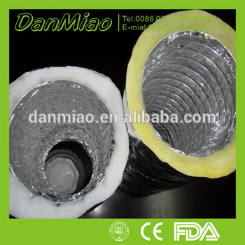 Aluminum Single & Double Layer Flexible Duct / Air Ventilation Flexible duct