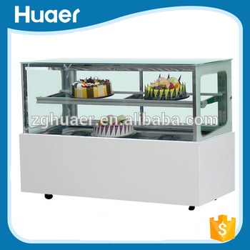 Commercial display cake refrigerator counter mini showcase freezer