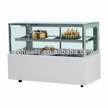 Cake display counter cooling refrigerator showcase commercial