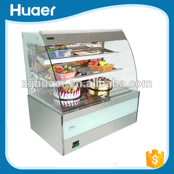 Front-sliding-door cake showcase series cake display cabinet refrigerate mini cake display refrigerator