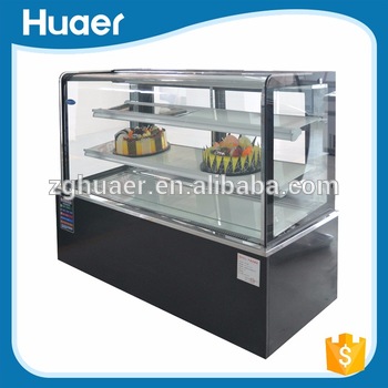 Chill for cake stainless steel base display refrigerated fridge stand machine