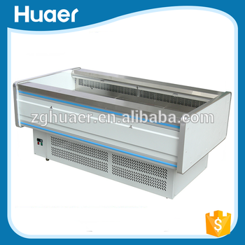 Sea food cold water dispenser cooler supermarket equipment refrigerator