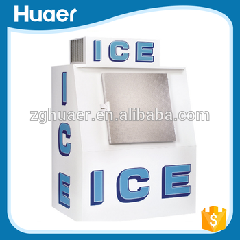 Gas station ice merchandiser/mikk tea shop /coffee shop ice storage bin