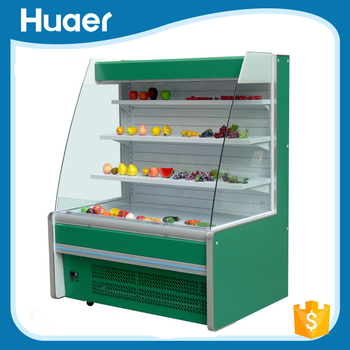 grocery store type remote type Vegetable&fruit refrigerator showcase/fruit cabinet/supermarket freezer