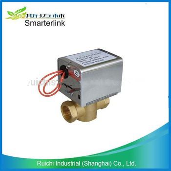 Latest excellent quality motorized 3-way ball valve for diesel