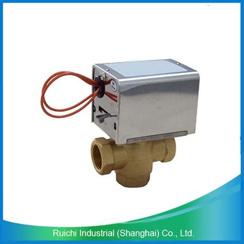 Good supplier the newest 24v dc control voltage motorized valve