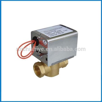 Simple design hight quality motorized plastic valve