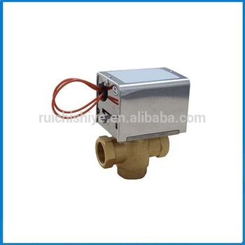Reasonable price great quality straight brass motorized ball valve