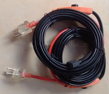 anti-<font color='red'>freeze</font> electric water pipe heating cable for pipe, <font color='red'>frost</font> <font color='red'>protection</font> heating cable (GS CE IP68