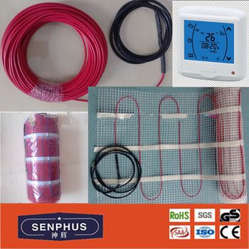 ce electric <font color='red'>heated</font> <font color='red'>floor</font> mat radiant <font color='red'>heated</font> <font color='red'>floor</font> mat
